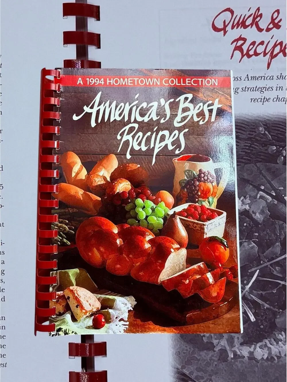Vintage Community Cookbook, America's Best Recipes, 1994 Hometown Collection